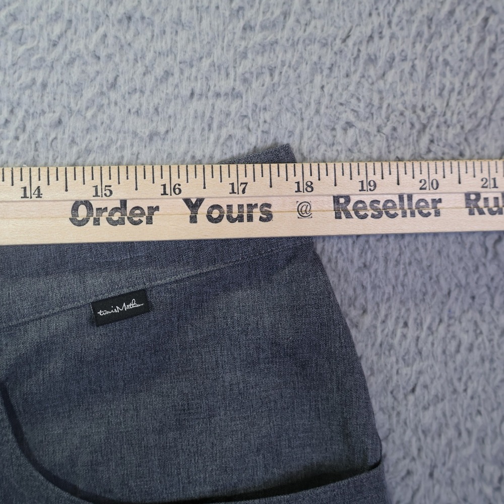 Travis Mathew Mens Grey Performance‎ Golf Pants 5-Pocket Stretchy Size 35 - Picture 7 of 10